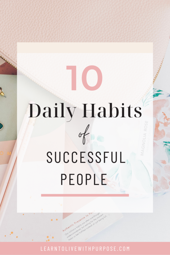10 daily habits of successful people