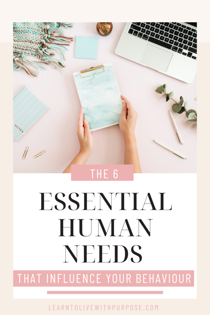 the 6 essential human needs